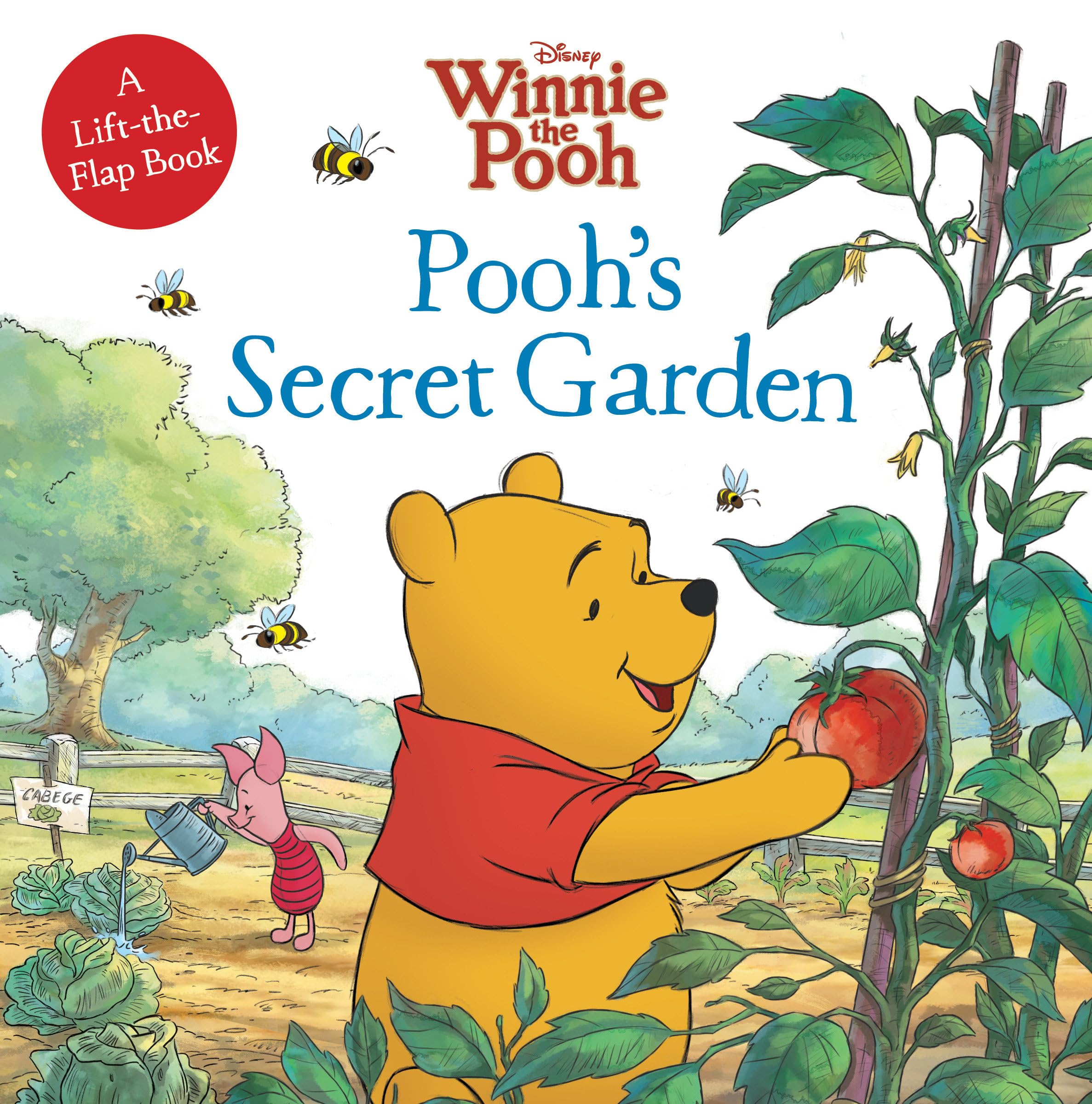 Winnie the Pooh: Poohs Secret Garden: A LifttheFlap Book (Disneys Winnie the Pooh)
