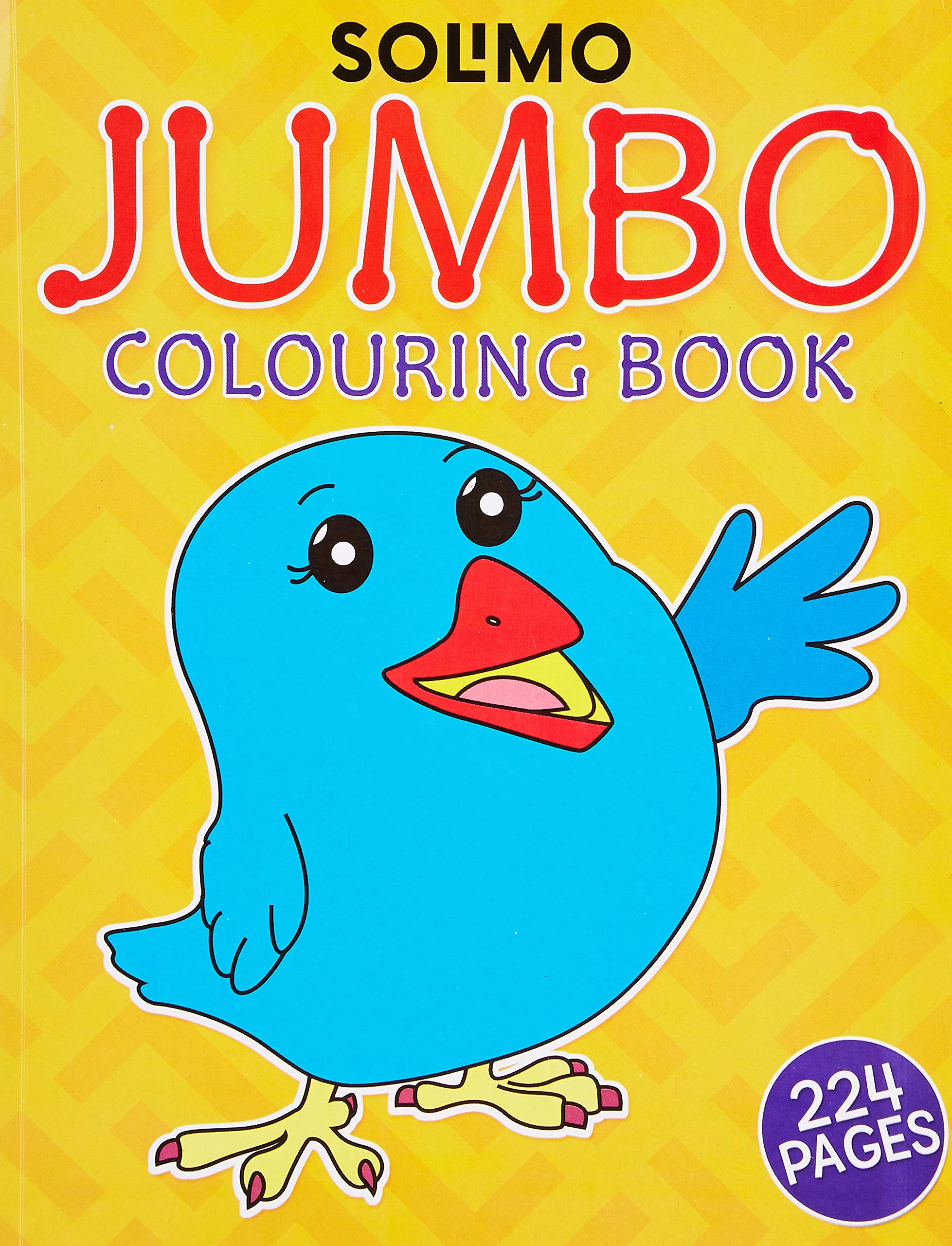 Amazon Brand  Solimo Jumbo Colouring Book