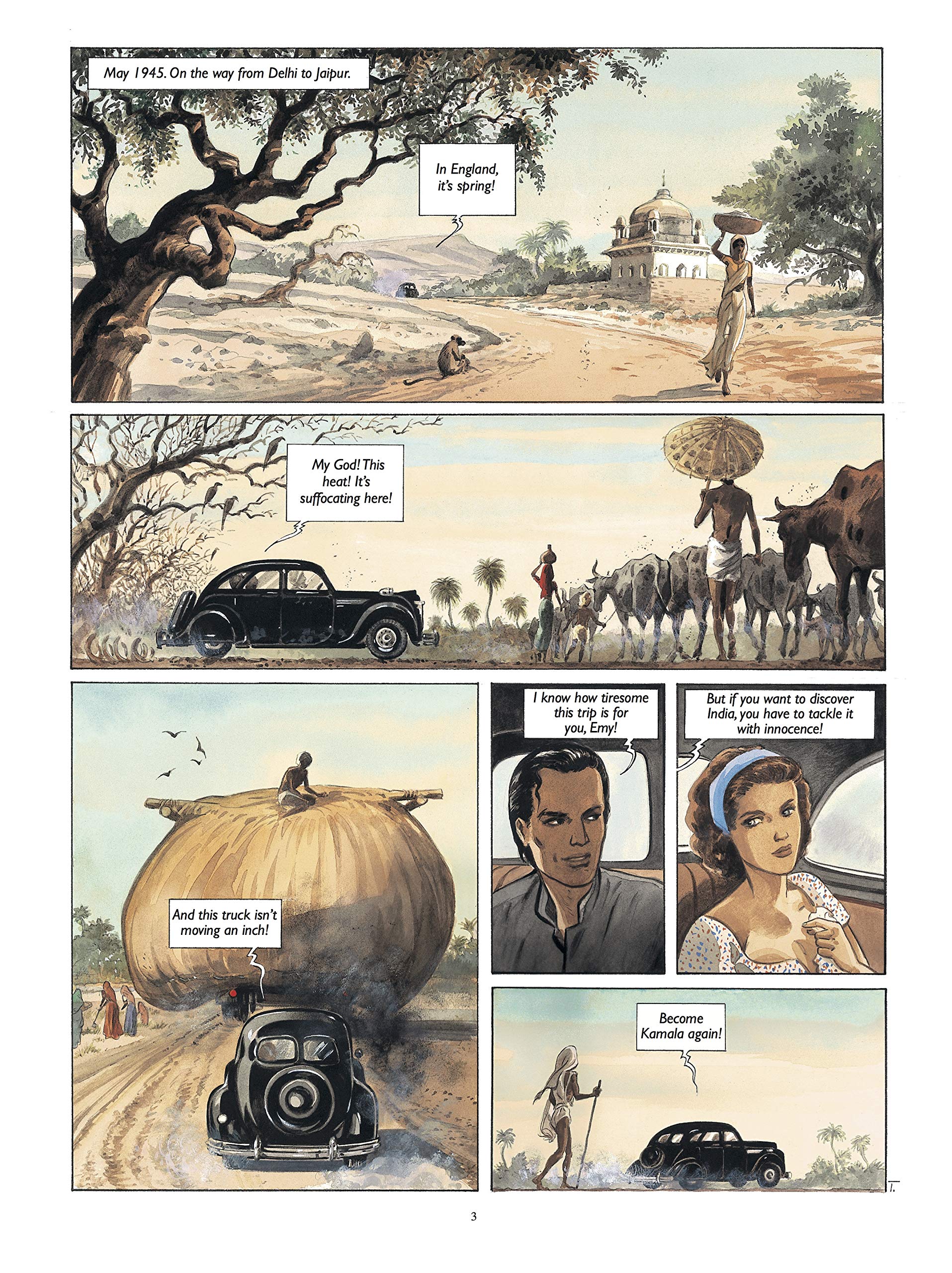 Graphic Novels : India Dreams : 2. When the Monsoon Returns
