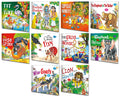Learn And Shine Series For Kids | Pack Of 10 Books (V1) | Super Jumbo Combo For Collecters And Library Story Books