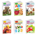 My First Big Picture Board Book ABC, Numbers 1100, Fruits, Vegetables and more : Picture board books for kids, Educational boar