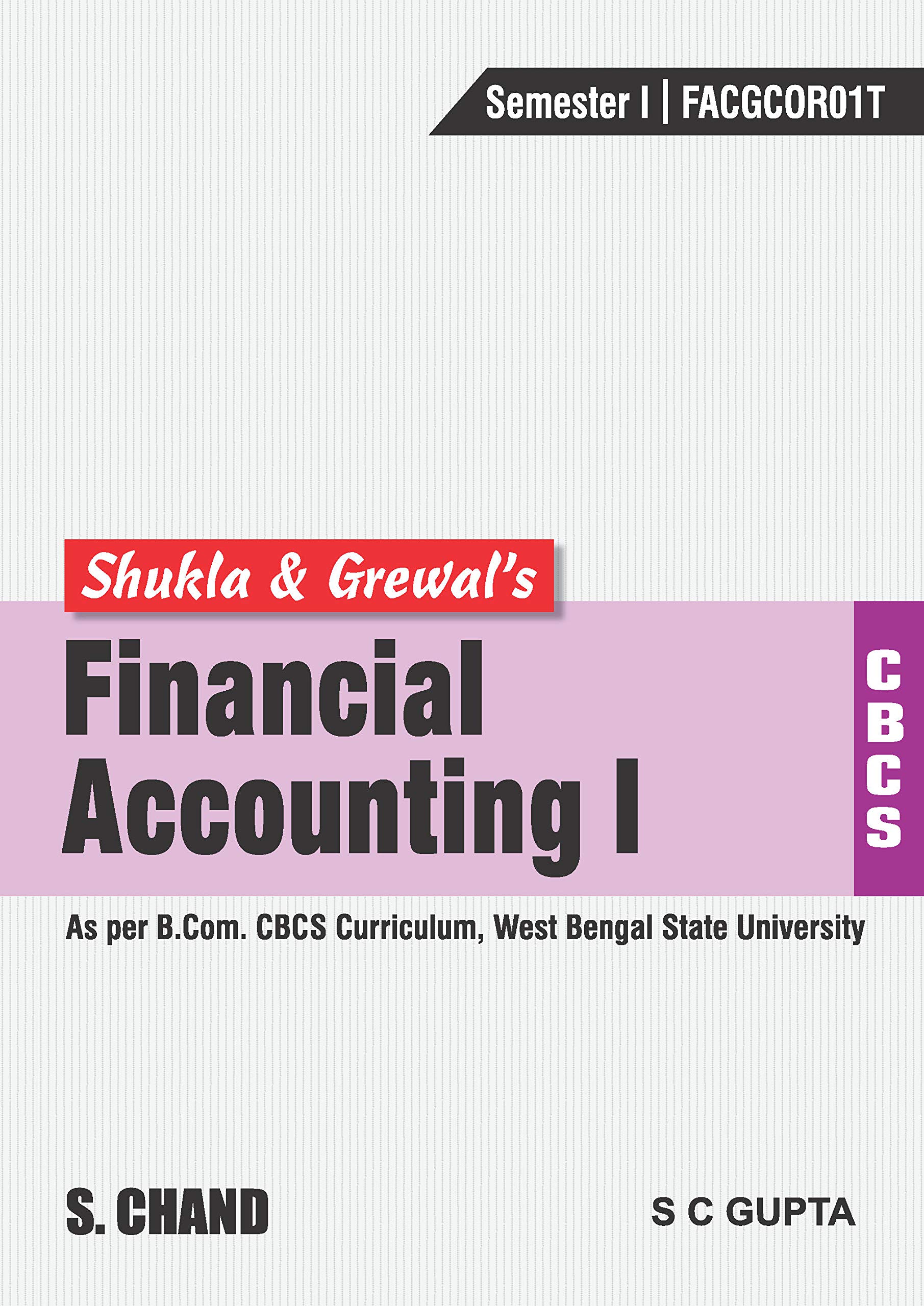 Financial Accounting I [CBCS Wbsu]