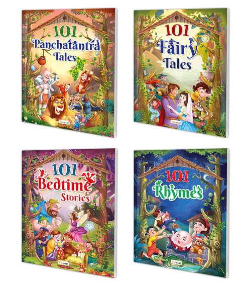 101 Panchatantra Tales, Fairy Tales, Bedtime Stories and Rhymes Book for kids (Ages 312) (Paperback) : Bedtime story book, chil