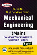 Upsc Civil Services Exam Mechanical Engineering (Main) (2018) Edition By New Vishal Publication