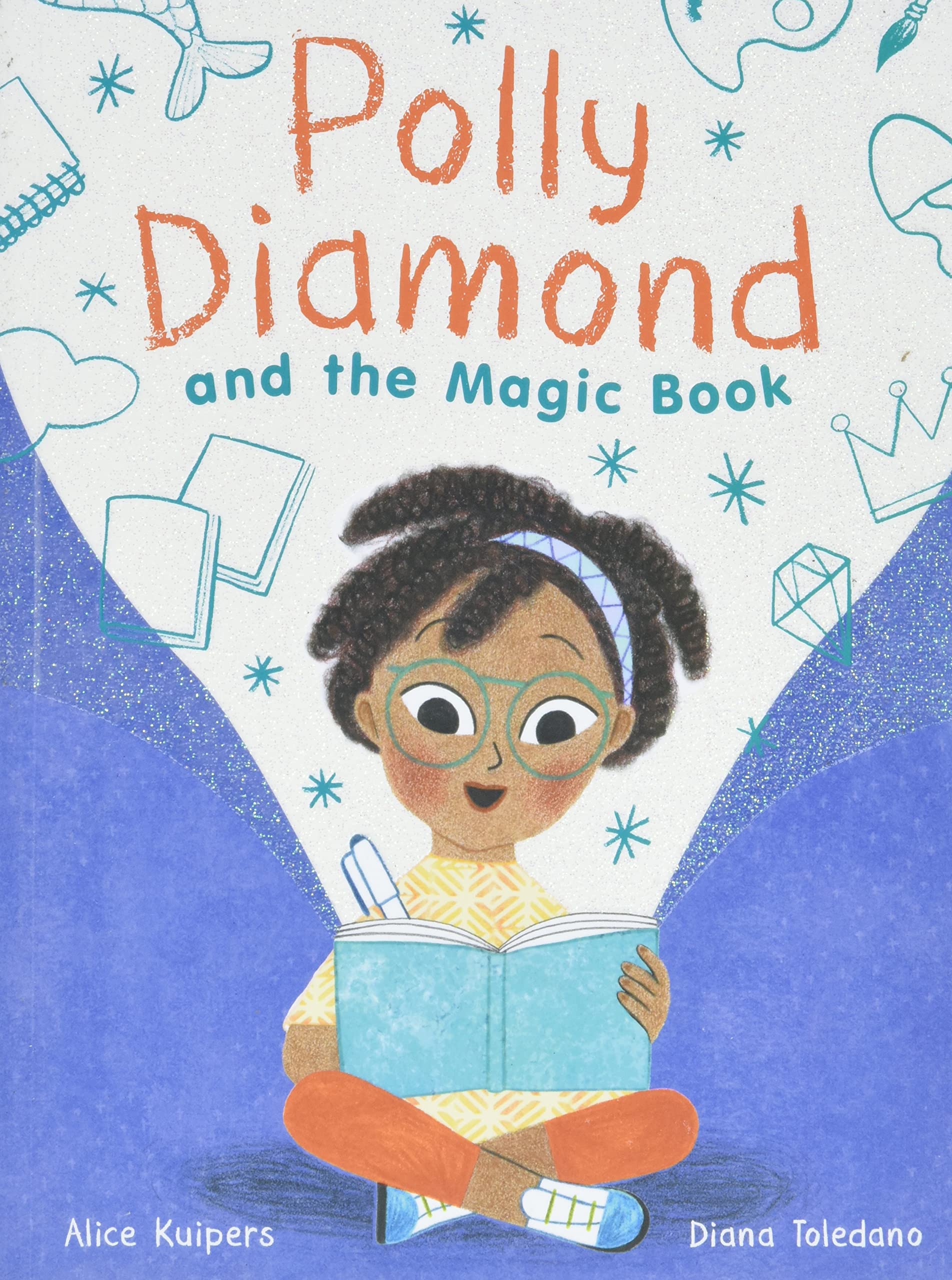 Polly Diamond and the Magic Book: Book 1 (Book Series for Elementary School Kids, Childrens Chapter Book for Bookworms)