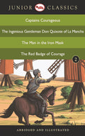 Junior Classic  Book 2 (Captains Courageous, The Ingenious Gentleman Don Quixote of La Mancha, The Man in the Iron Mask, The Re