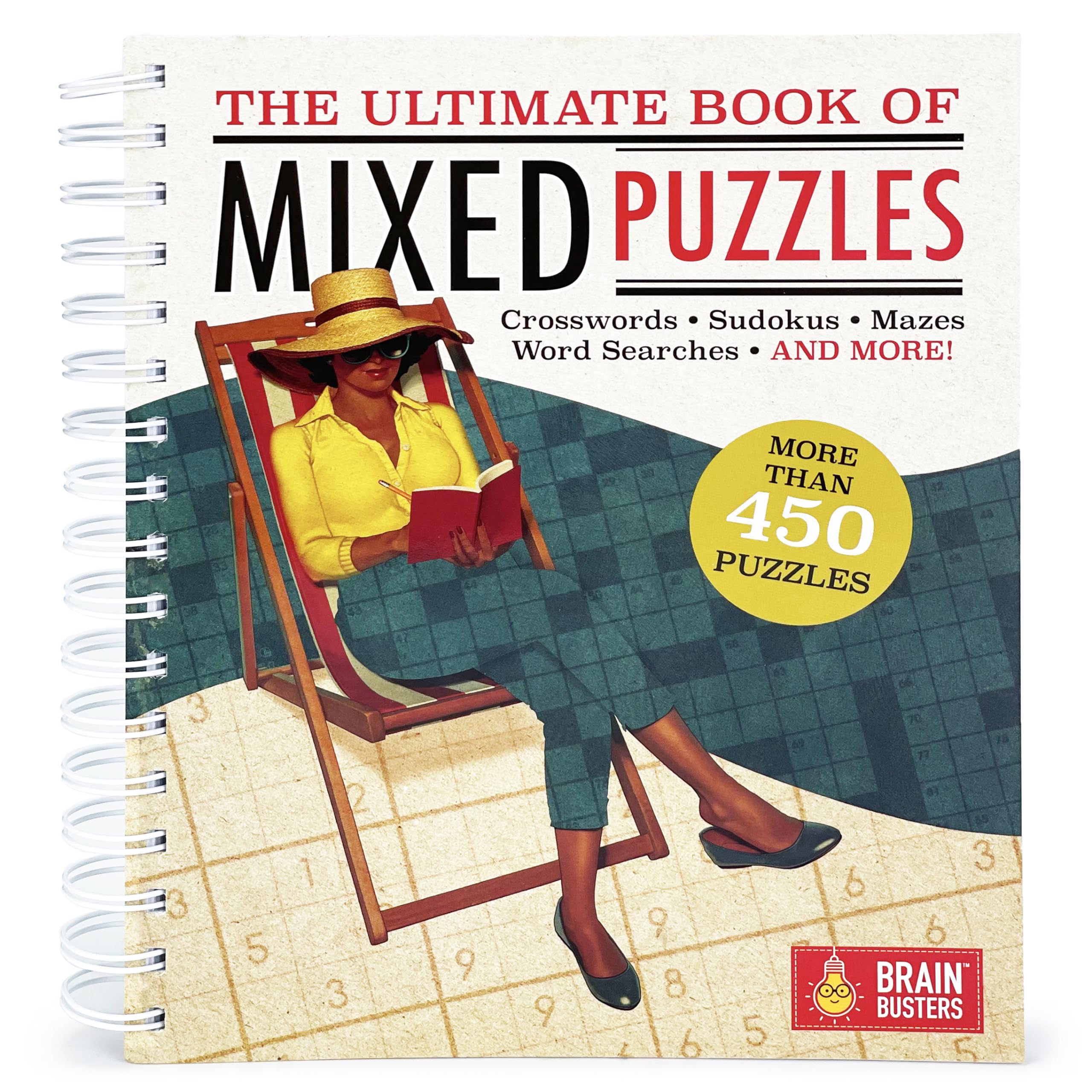 The Ultimate Book of Mixed Puzzles: More than 450 Puzzles for Adults Including Word Searches, Crosswords, Sudoku, Mazes and More