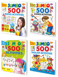 Stem Activity| Pack Of 4 Books | Super Jumbo Combo For Collecters And Library Activity Books