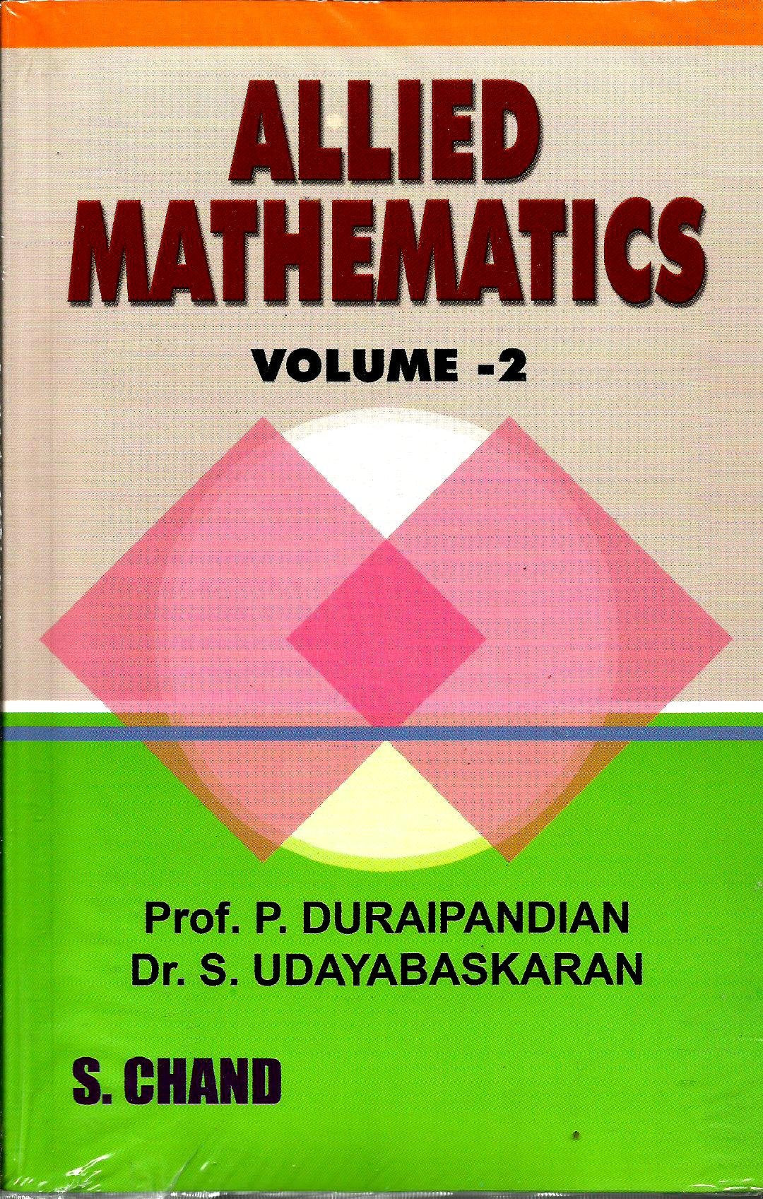Allied Mathematics Vol2