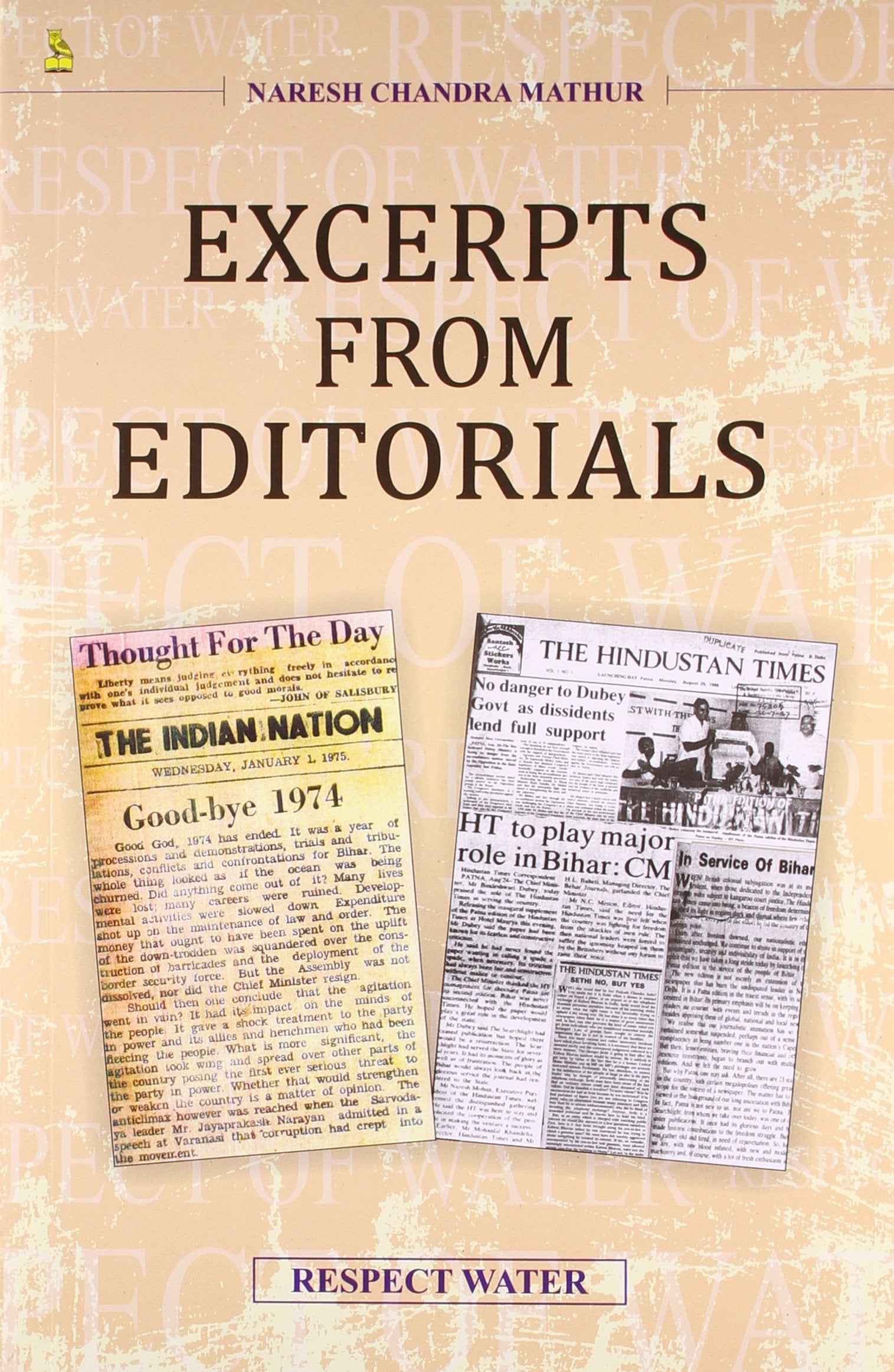 EXCERPRTS FROM EDITORIAL