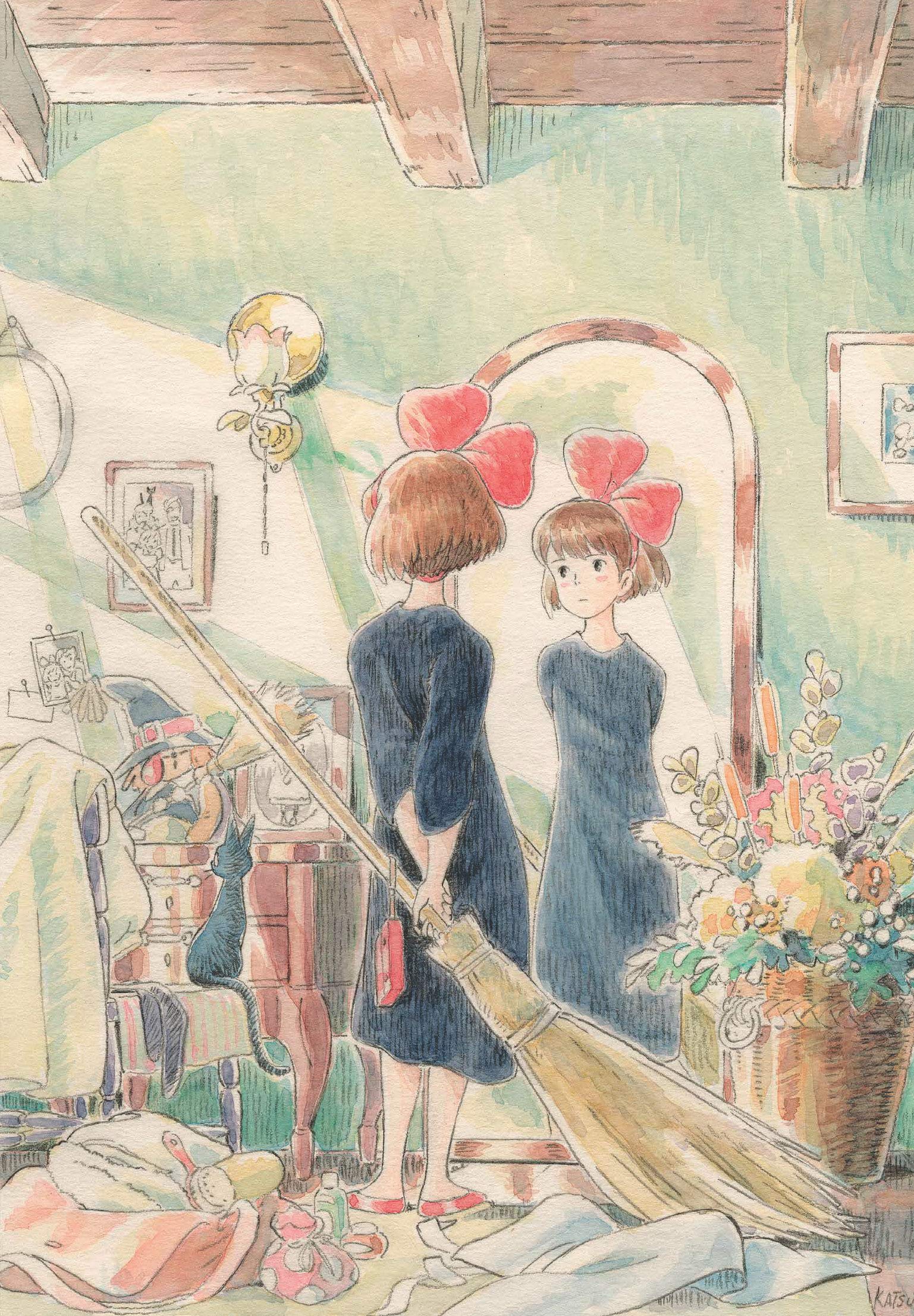 Kikis Delivery Service Journal: (Hayao Miyazaki Concept Art Notebook, Gift for Studio Ghibli Fan)