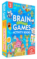 Activity Book: Brain Games Activity Book Level 3  Collection of 7 Books Boxset