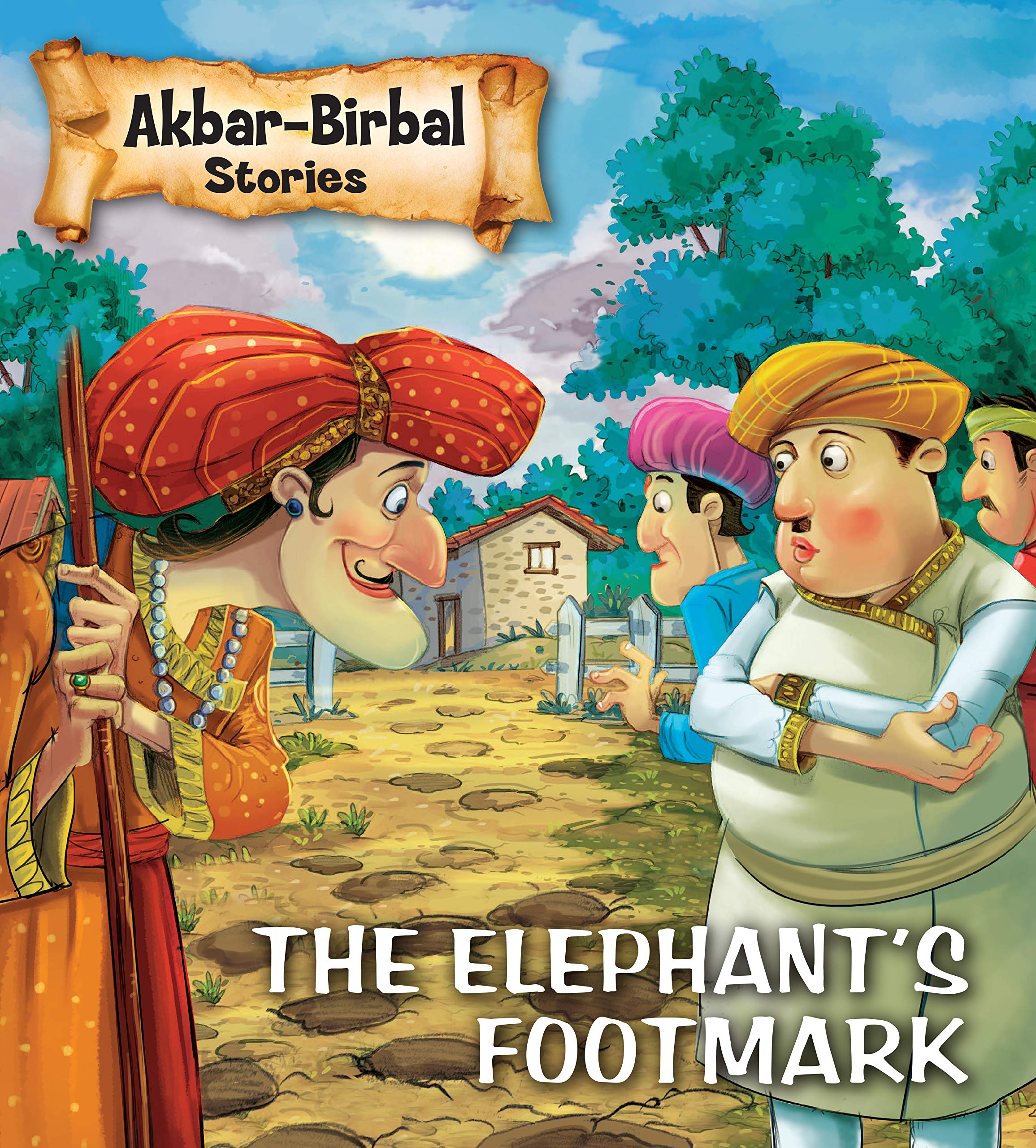 Akbar Birbal Stories: The Elephants Footmark