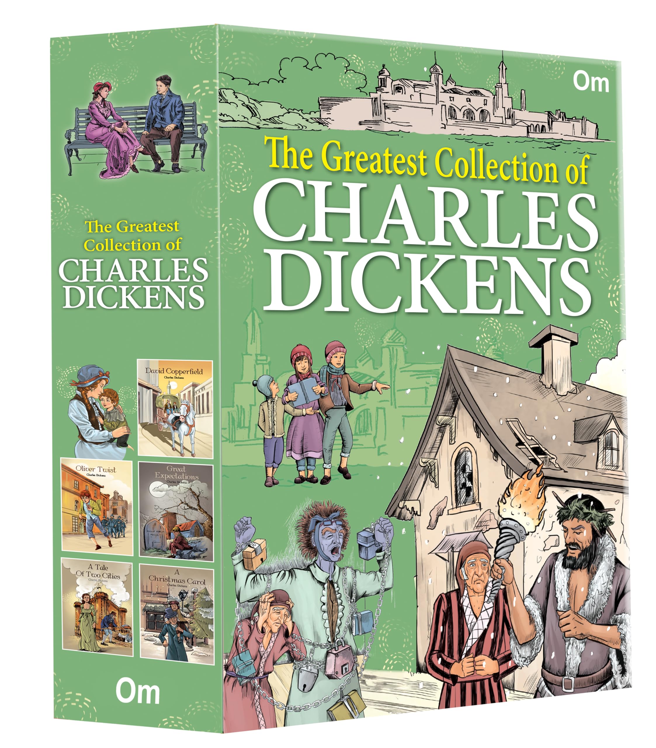The Greatest Collection of Charles Dickens  Box Set of 5 Classics Books | Christmas Carol | Oliver Twist | Great Expectations |
