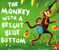The Monkey With Bright Blue Bottam