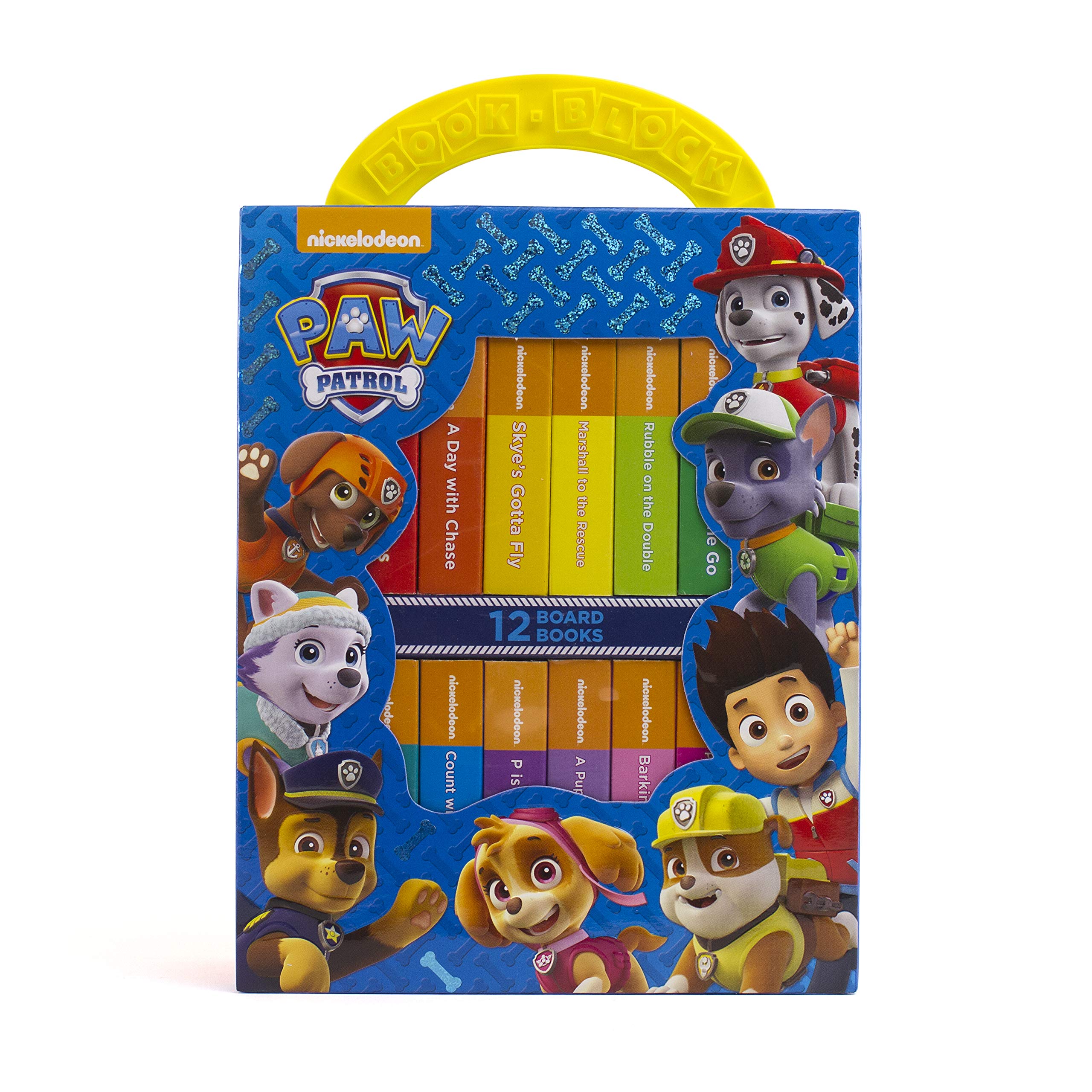 Nickelodeon Paw Patrol Chase, Skye, Marshall, and More!  My First Library Board Book Block 12Book Set  PI Kids