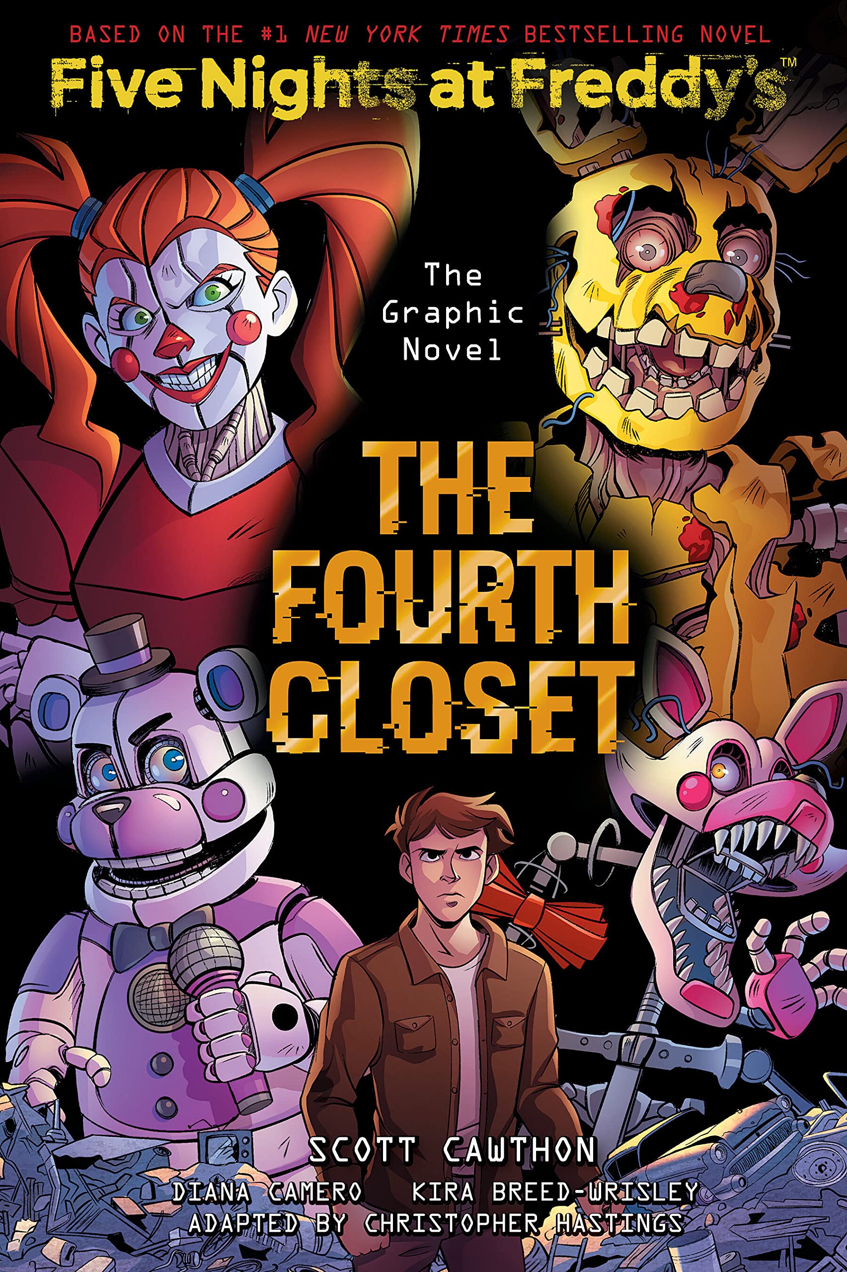 The Fourth Closet: Five Nights at Freddys (Five Nights at Freddys Graphic Novel #3) (3)