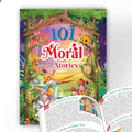 101 Moral Stories (Paparback) for kids : Story Book for Children, English Short Stories, Bedtime Stories, Educational picture bo