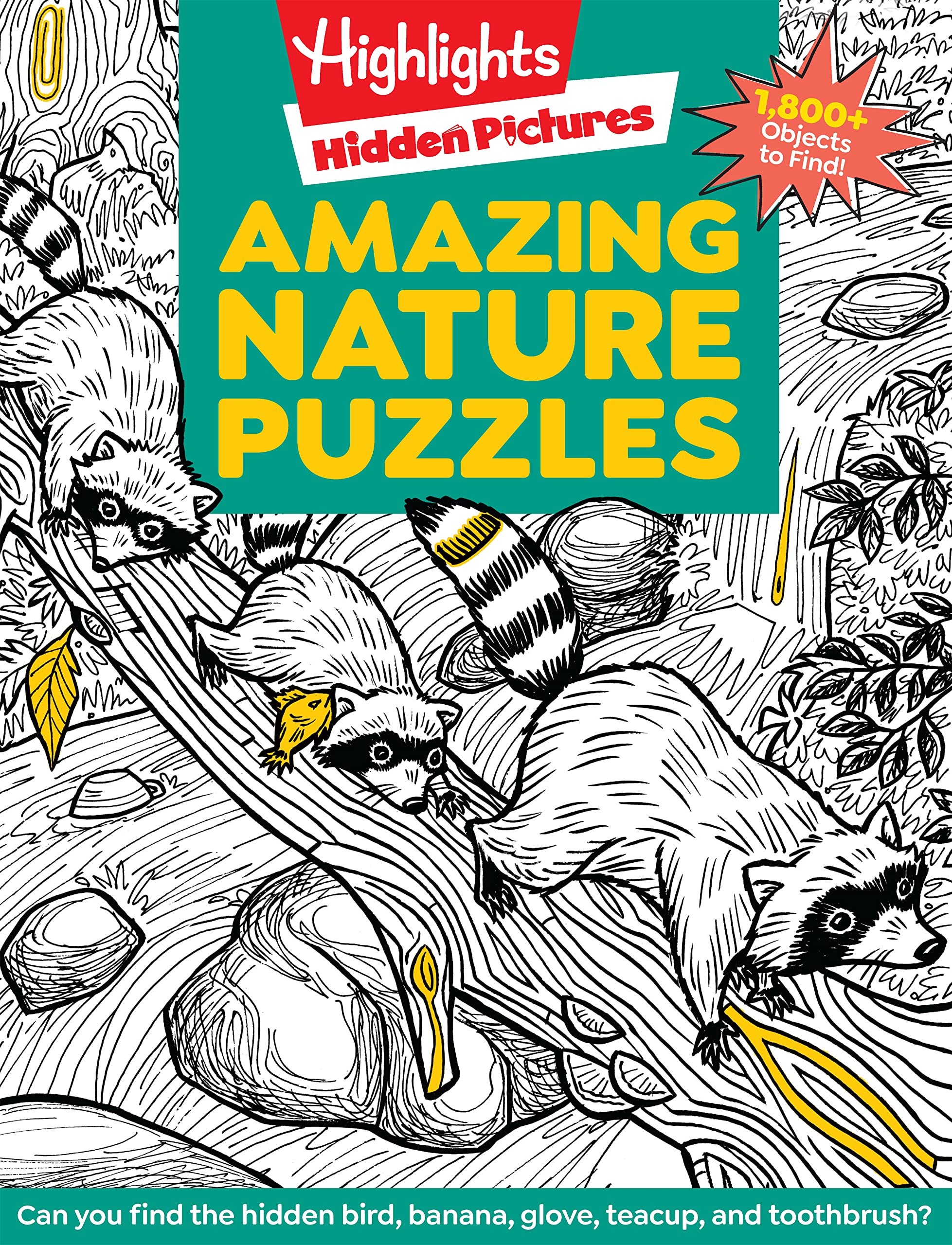 Amazing Nature Puzzles: Explore & Discover with Over 100 Fun Hidden Pictures Nature Puzzles, Celebrate the Wonders of Nature wit