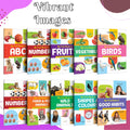 My First Picture Book Collection For Early Learning : With 10 Topics : ABC, Numbers, Fruits, Vegetables, Birds, Flowers, Farm & 