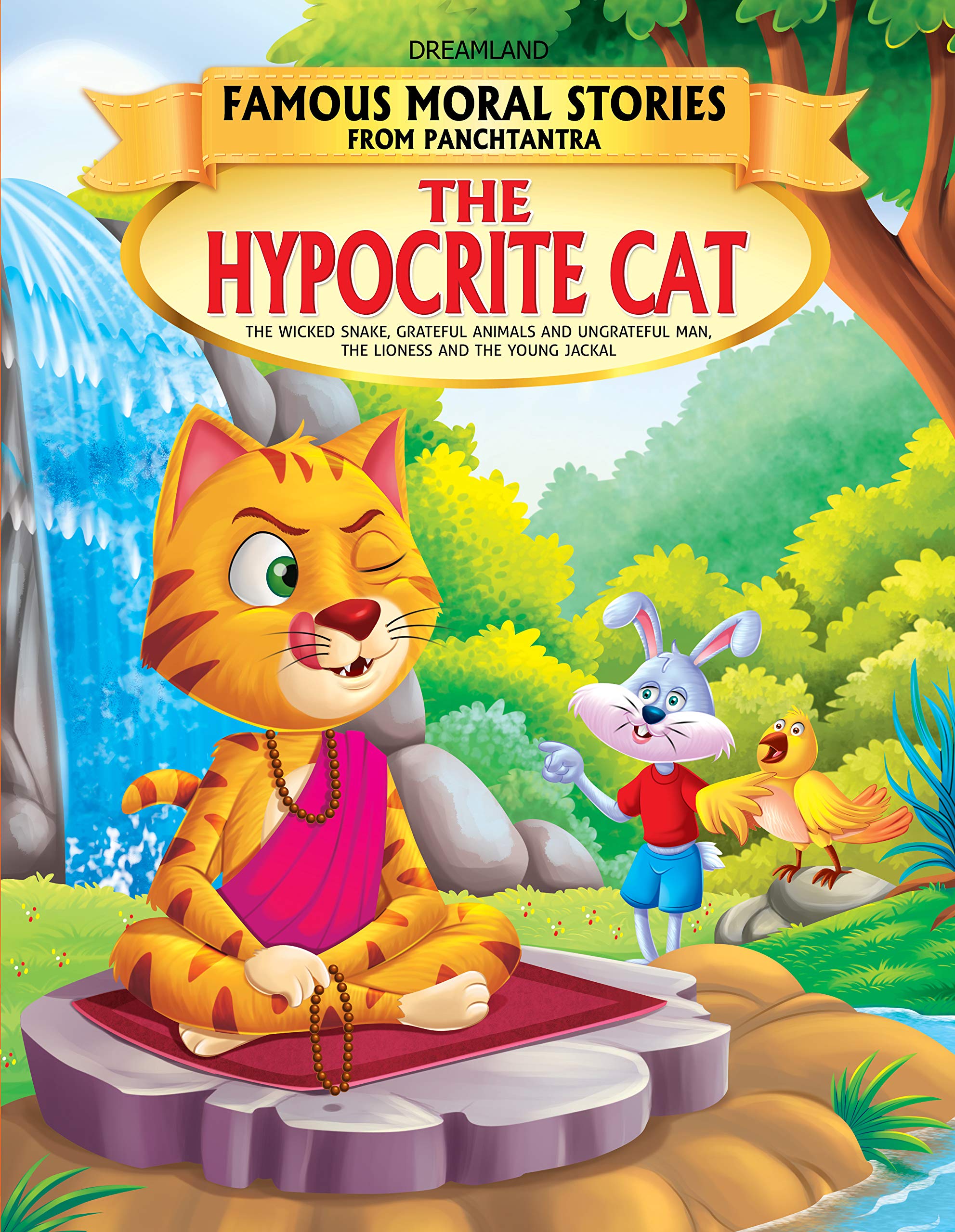 The Hypocrite Cat Story Book for Kids Ages 47 | Panchatantra Moral Tales with Colourful Illustrations | Early Learning Picture 