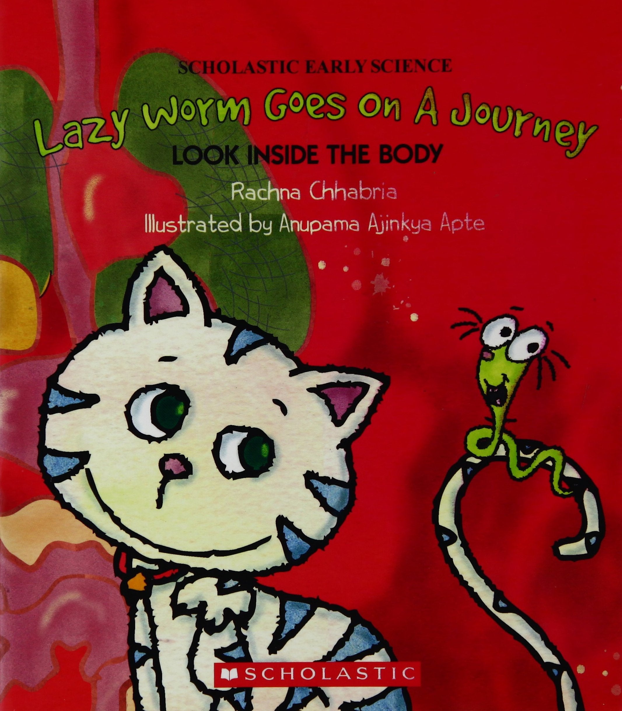 LAZY WORM GOES ON A JOURNEY: LOOK INSIDE THE BODY