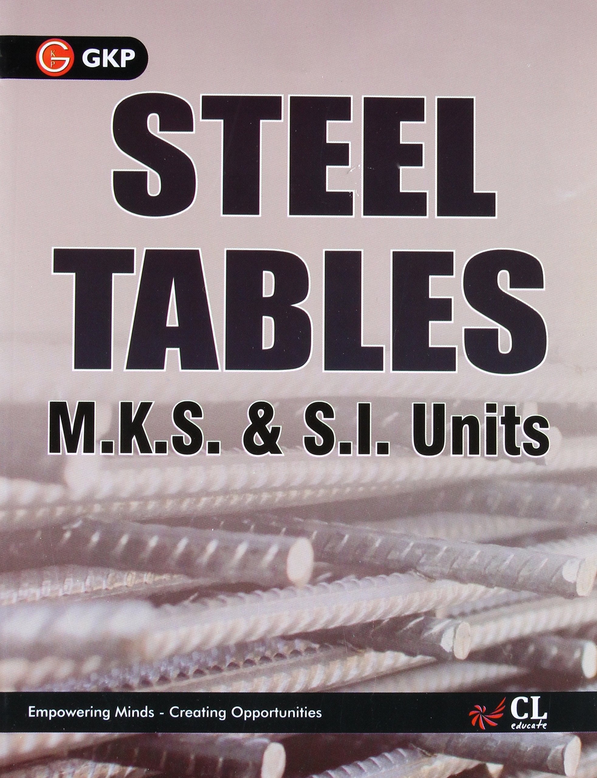 Steel Table (M.K.S. & S.I Units)