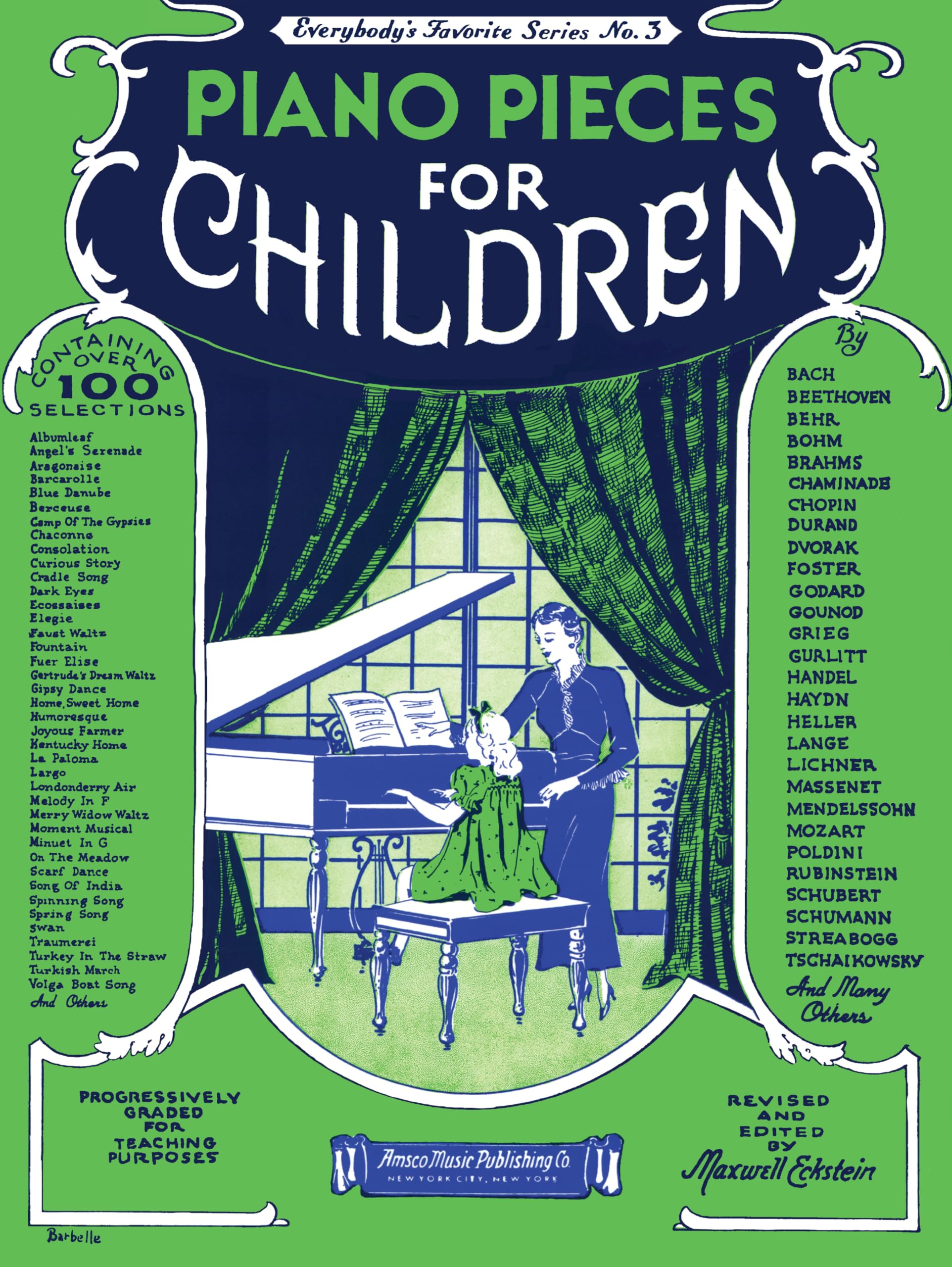 Piano Pieces for Children (Everybodys Favorite Series, No. 3)