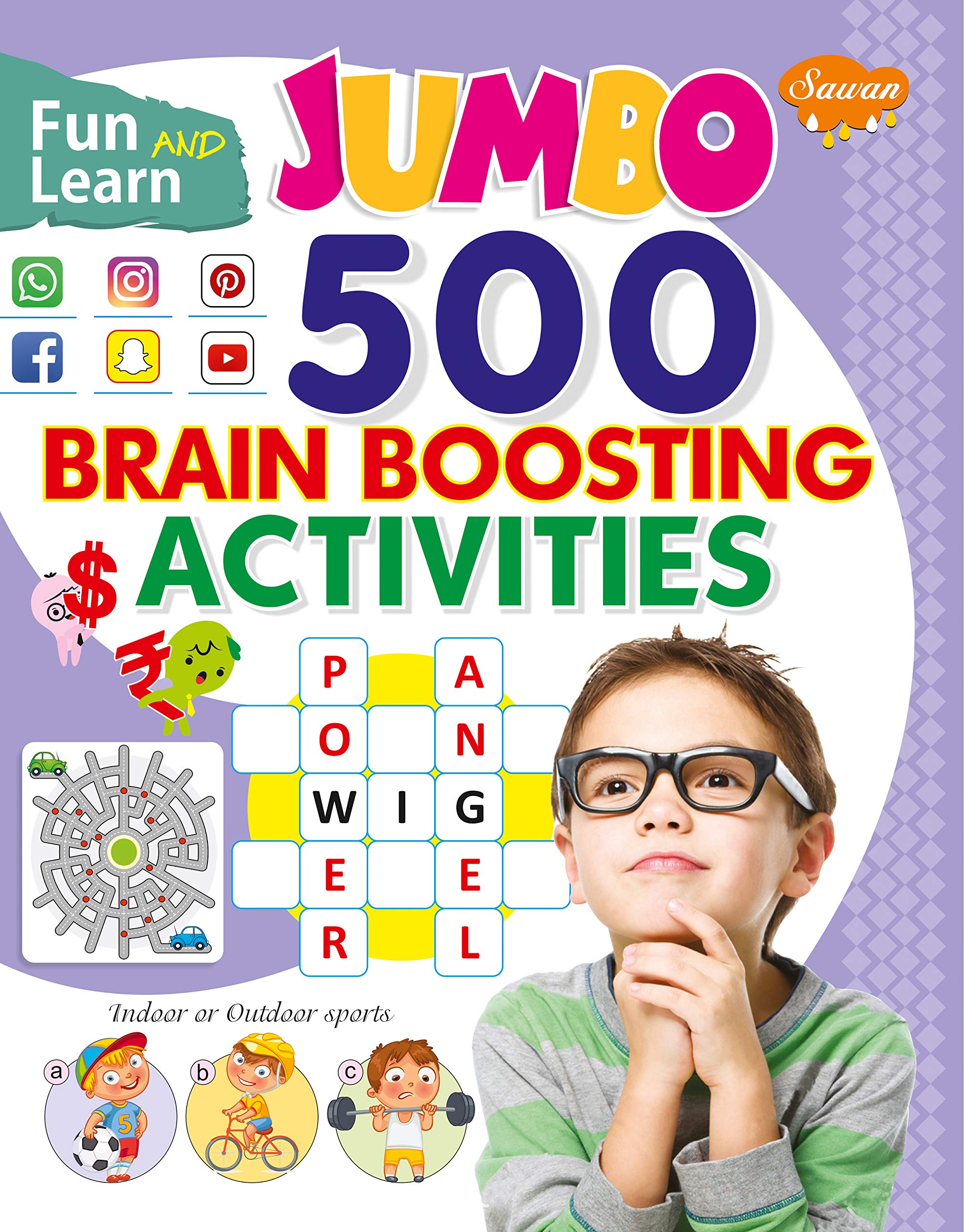 Fun And Learn Jumbo 500 Brain Boosting Activities