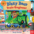 Bizzy Bear: Train Engineer: (Interactive Board Book for Toddlers  With Sturdy Tabs and Slides to Push and Pull)