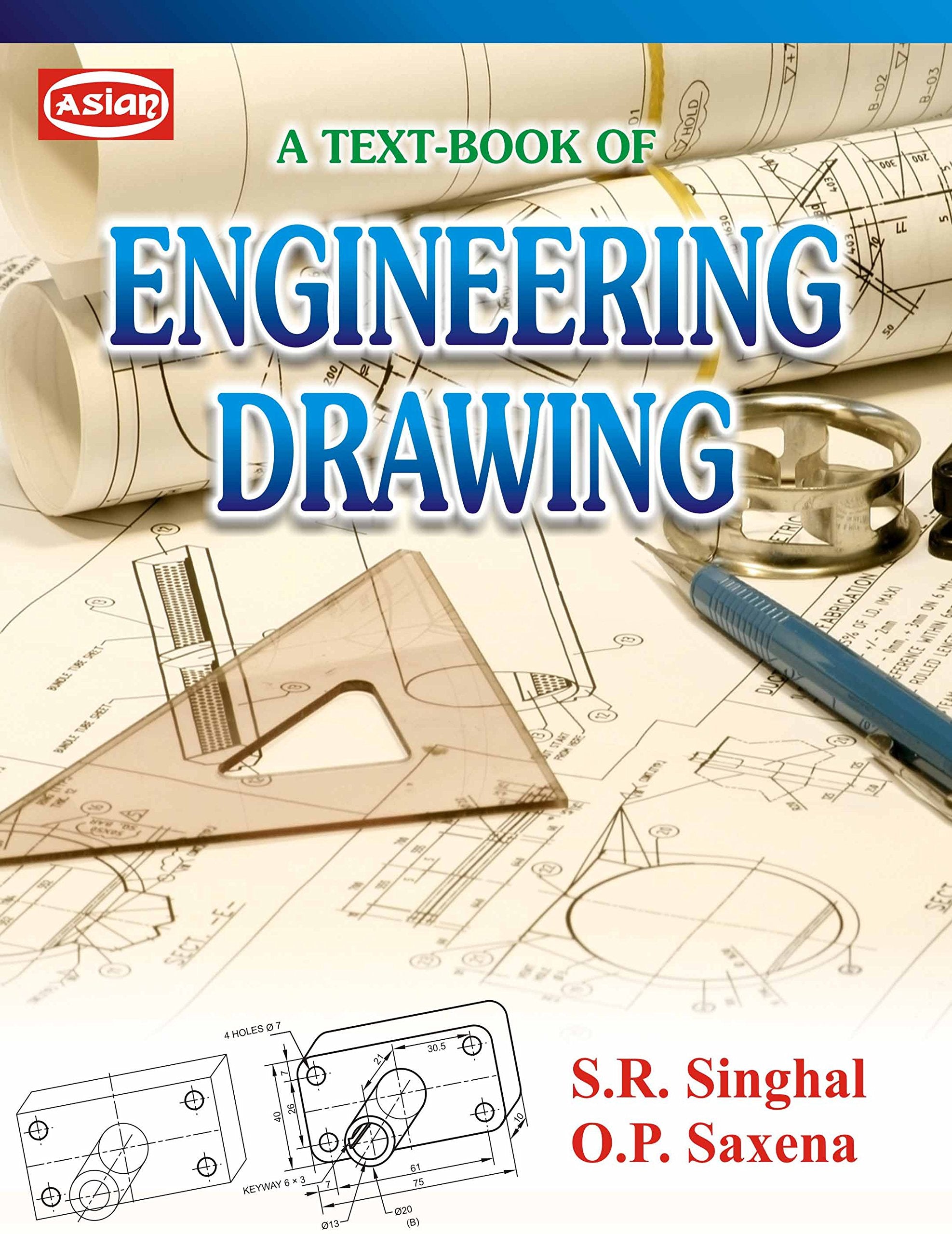 TEXT BOOK OF ENGINEERING DRAWING (SEM.I & II)