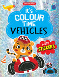 Vehicles ItS Colour Time With Stickers By D