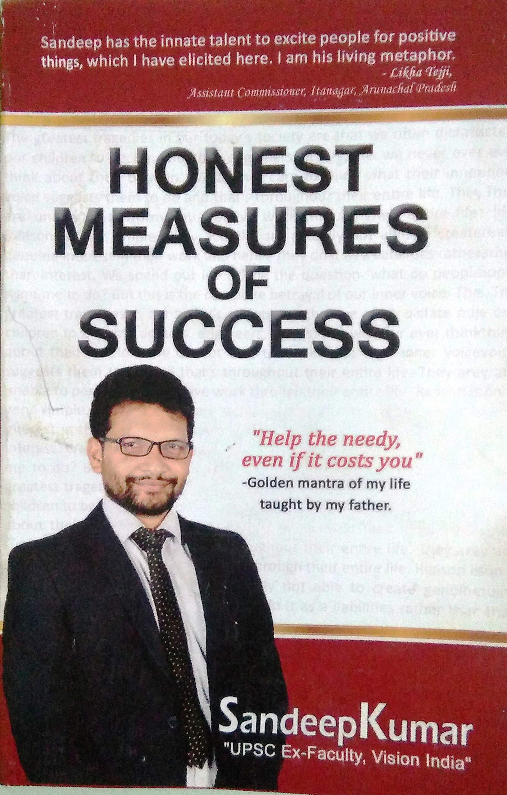 HONEST MEASURES OF SUCCESS