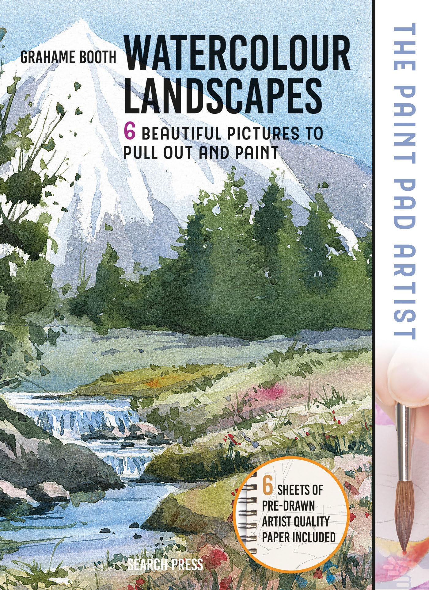 Paint Pad Artist: Watercolour Landscapes: 6 Beautiful Pictures to PullOut and Paint