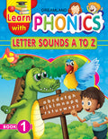 Learn With Phonics Activity Book  1 | Learn Sounds A To Z | Early Reading Workbook For Kids Age 410 With Fun Activities, Write