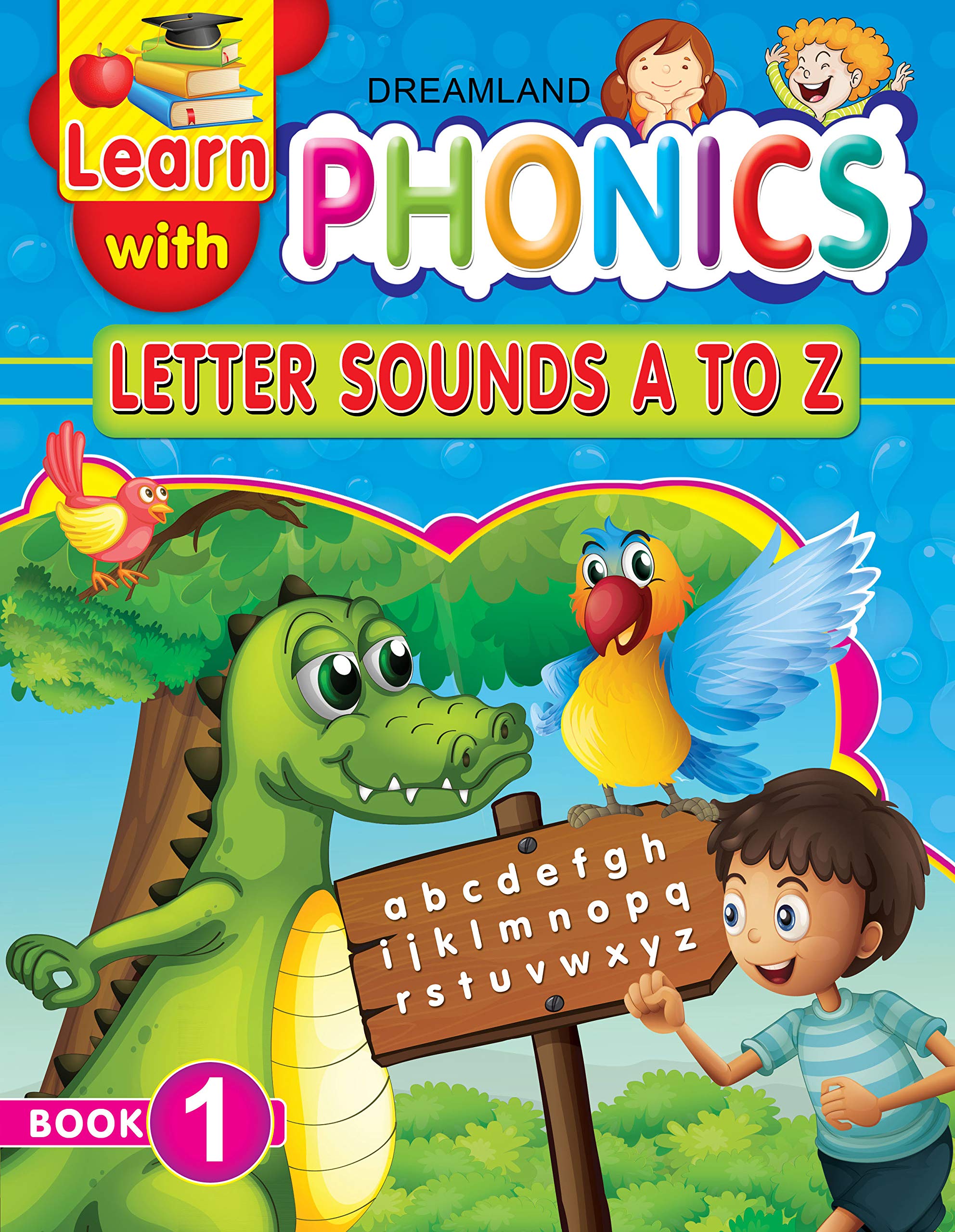 Learn With Phonics Activity Book  1 | Learn Sounds A To Z | Early Reading Workbook For Kids Age 410 With Fun Activities, Write