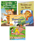 Story Books For Kids  Forever Classics  4 (Set Of 3 Books)  The Monkey And The String Of Pearls, Hansel And Gretel, Beauty An