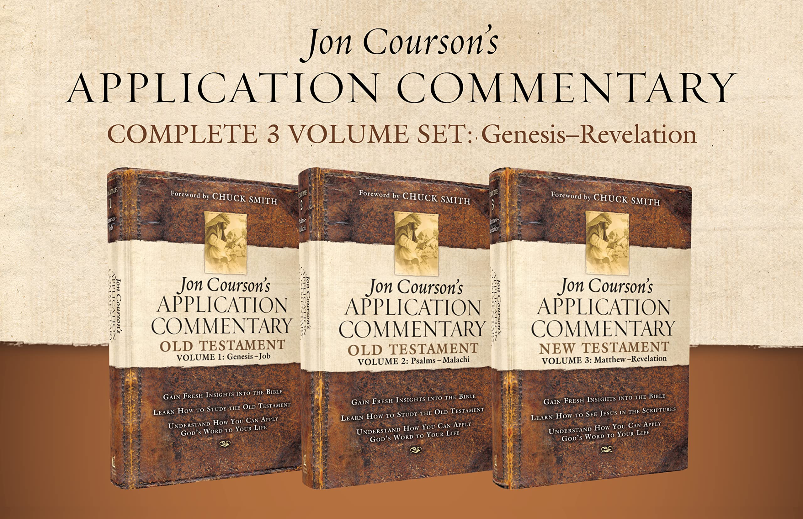 Jon Coursons Application Commentary, Complete 3Volume Set: Genesis  Revelation