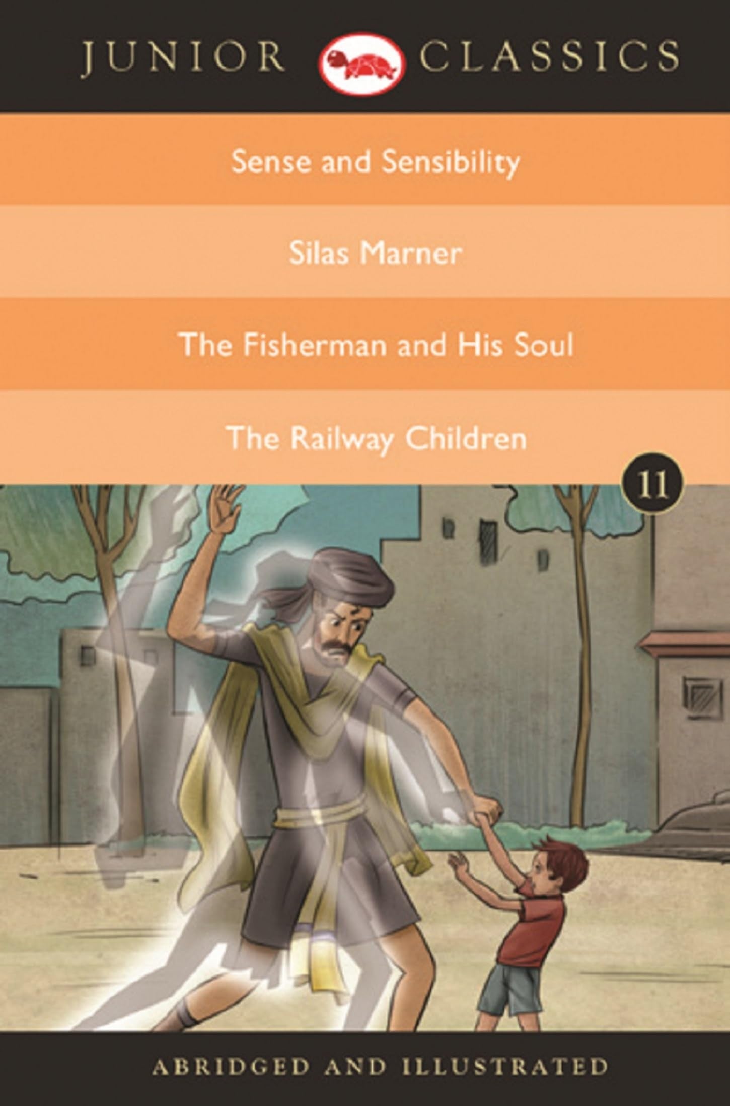 Junior Classic Book 11 (Sense and Sensibility, Silas Marner, the Fisherman and His Soul, the Railway Children)