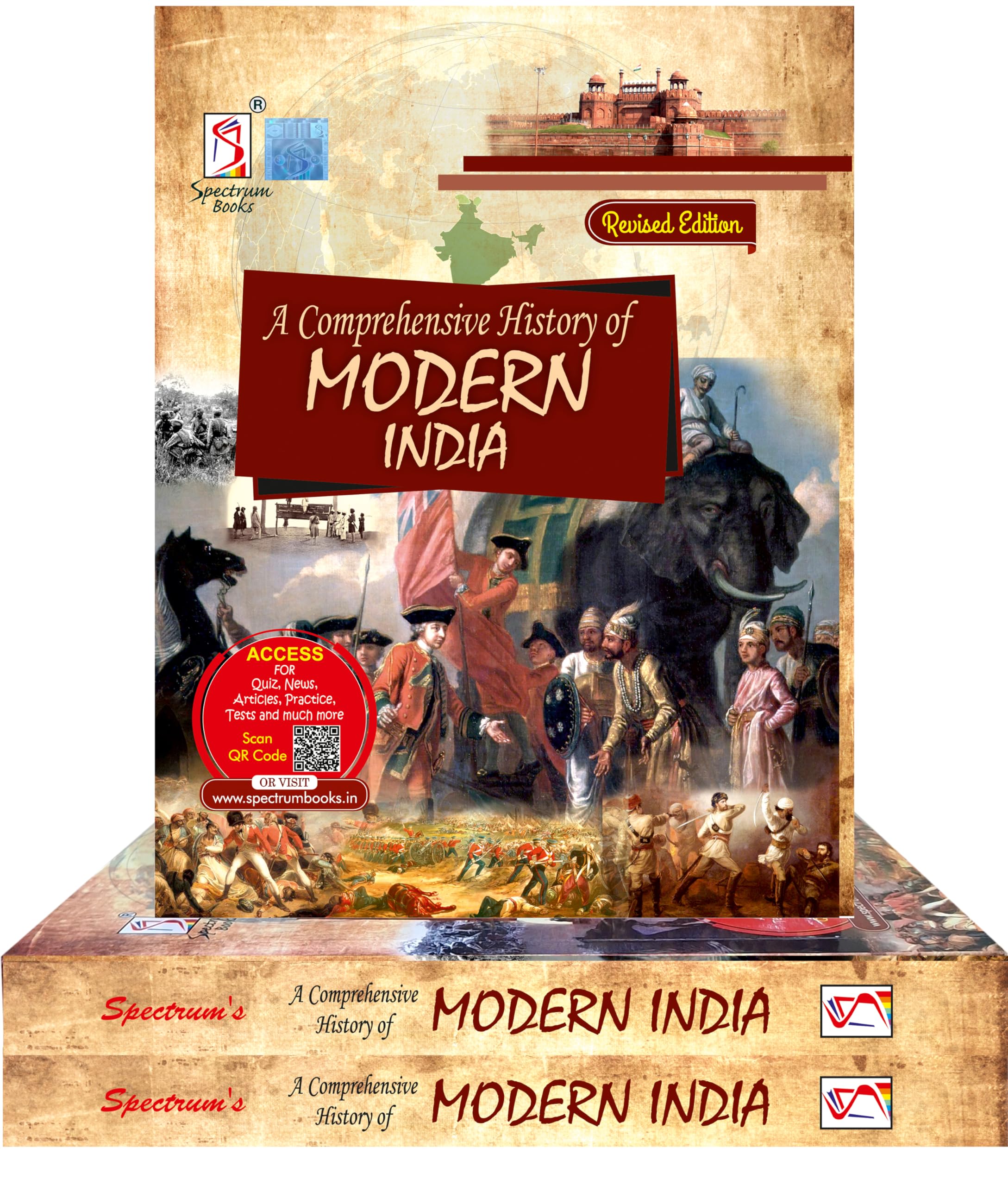 A Comprehensive History of Modern India | UPSC | Civil Services Exam | State Administrative Exams  2024 / Edition