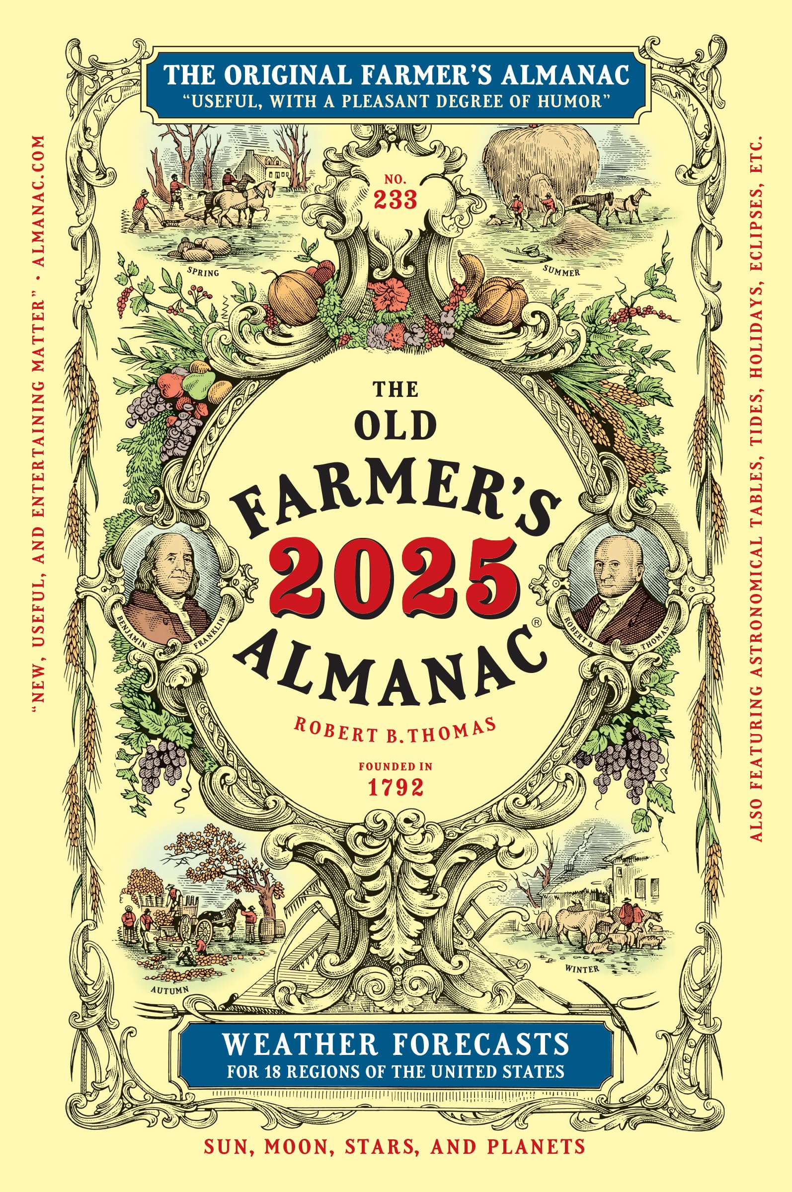 The 2025 Old Farmers Almanac Trade Edition