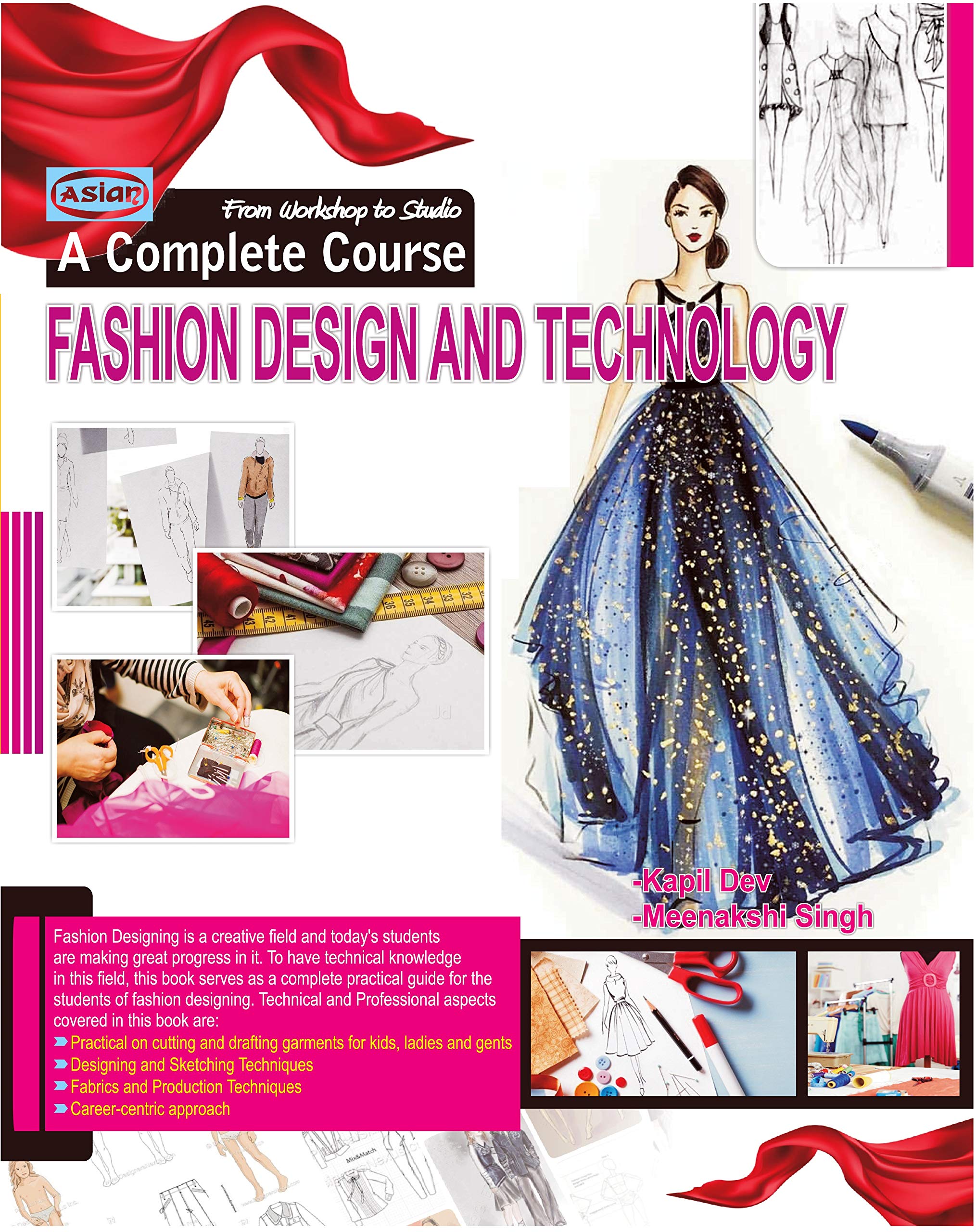 COMPLETE COURSE FASHION DESIGN TECH.
