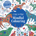 Claws and Paws Mindful Colouring | Colour me calm | Colouring book | Intricate colouring book | Nordic folk art | Peaceful colou