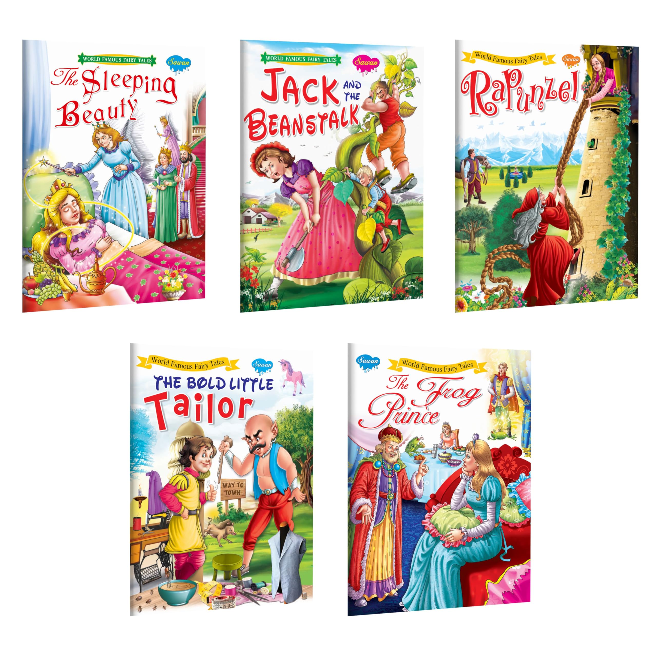 World Famous Fairy Tales | Pack Of 5 Books: Vol. 6