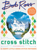 Bob Ross Cross Stitch: 12 Happy Little Cross Stitch Patterns  Includes: Embroidery Hoop, Floss, Fabric and Instruction Book wit