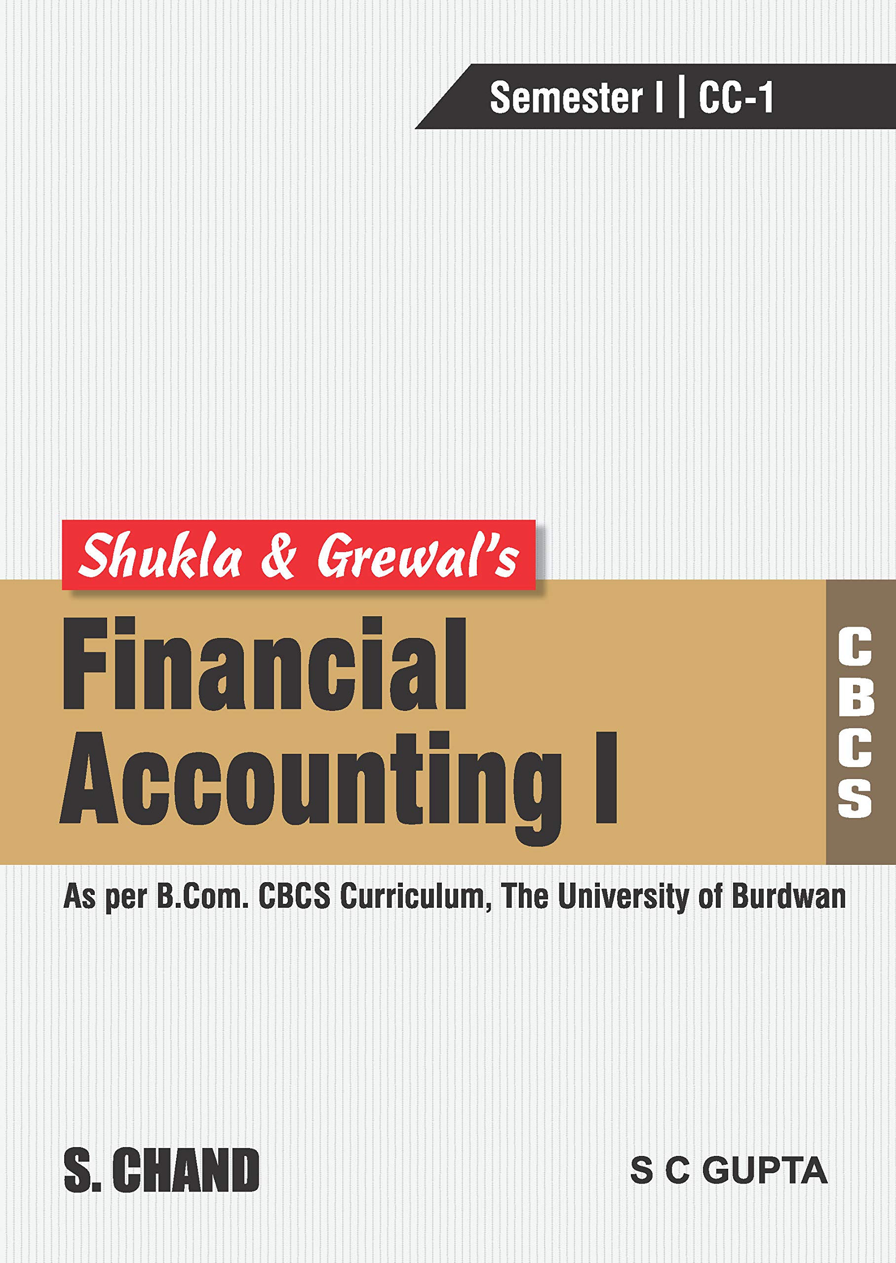 Financial Accounting I Burdwan