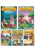Stories from Around the World (Set of 5 Books with 73 Moral Stories)  Colourful Pictures  Story Books for kids  World Folktal