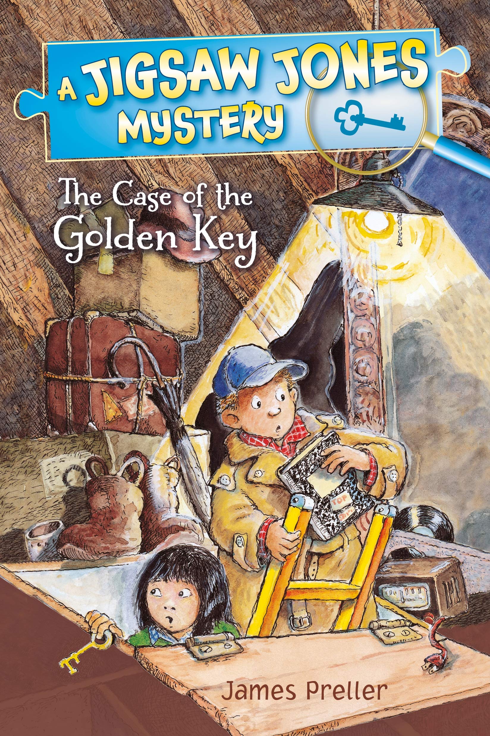 Jigsaw Jones: The Case Of The Golden Key