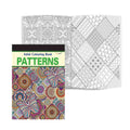 Patterns  Adult Colouring Book : Calm and creative pattern designs, Coloring book for relaxation, Stressrelief coloring book