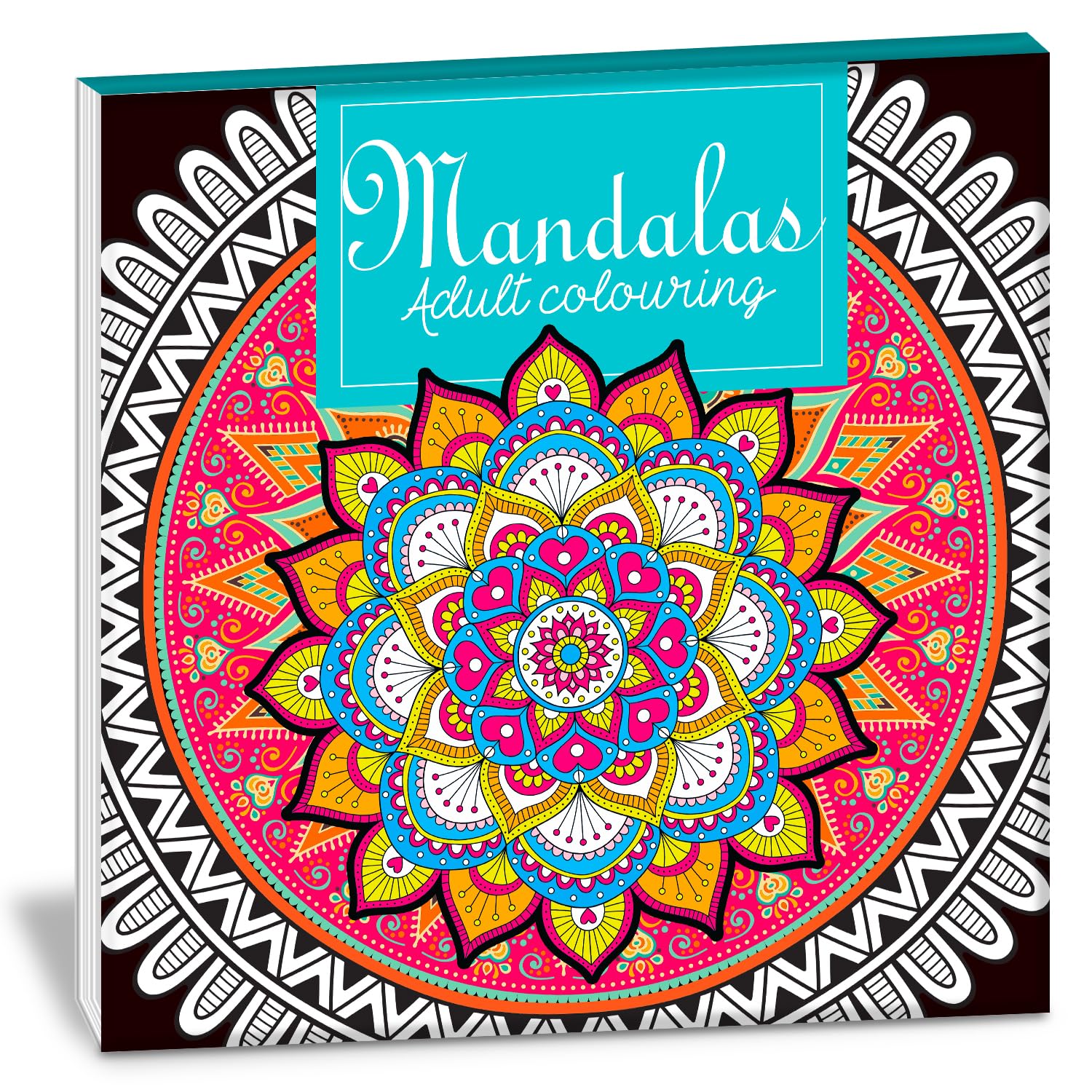 Hellofriend Books Mandala Adult Colouring Books